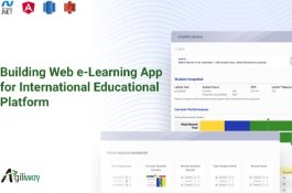 Building Web e-Learning App